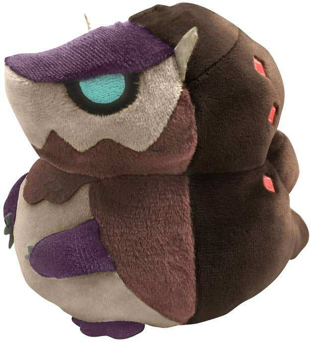 Mochikawa Lie Plush Otter Brown Large - 11.8x8.7x8.7 Inch Soft Toy