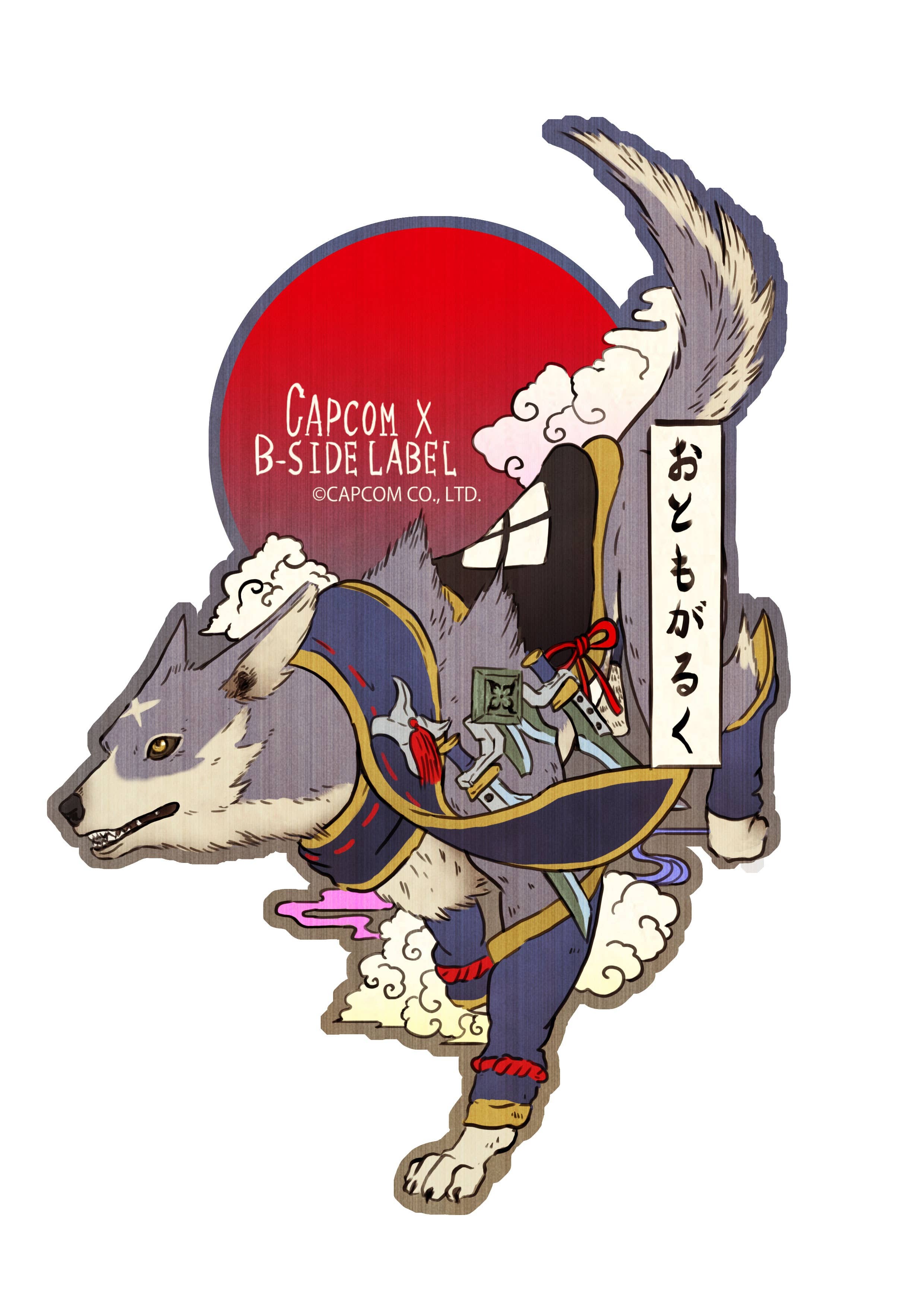 Monster Hunter: Capcom x B-Side Label Sticker Garc Ukiyo-E | HLJ.com