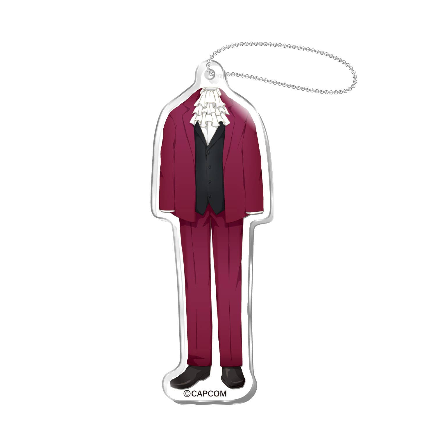 Gyakuten Saiban / Ace Attorney Series : Costume Acrylic Keychain Reiji Mitsurugi