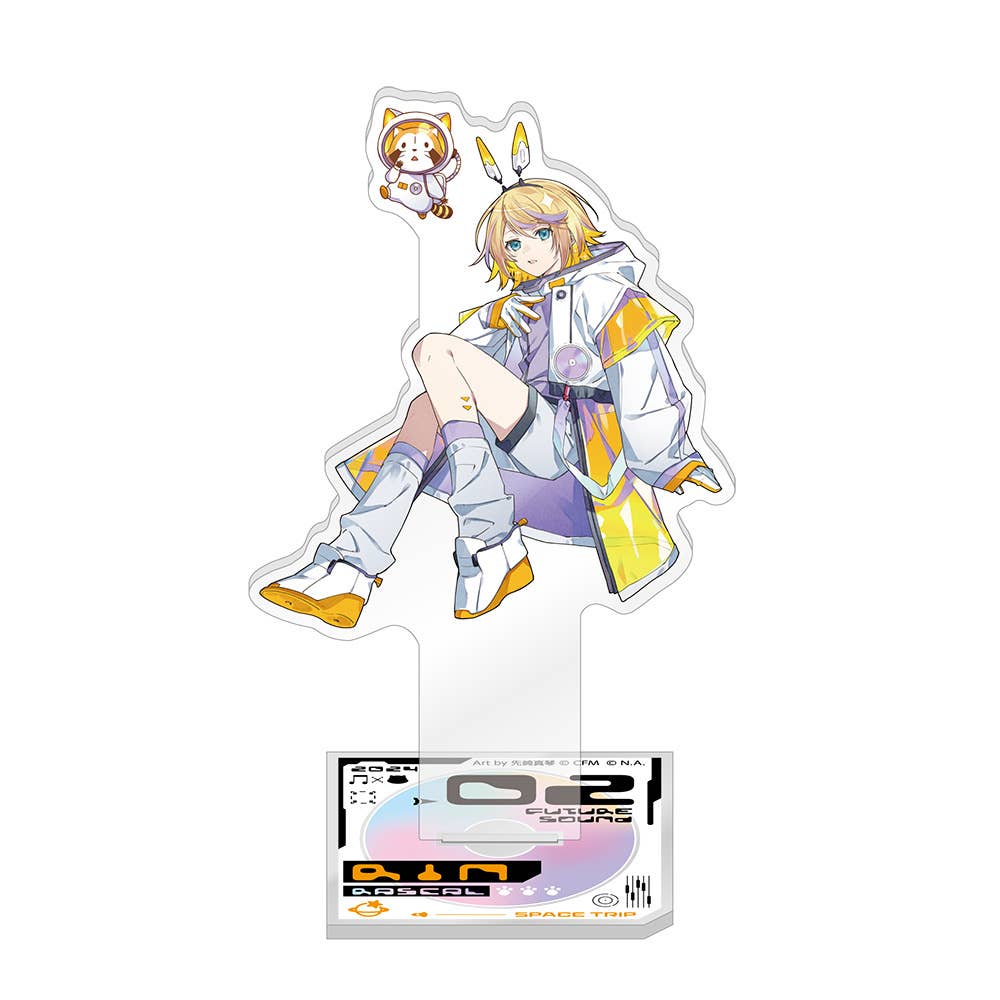 Hatsune Miku x Rascal 2024 Acrylic Stand / Kagamine Rin