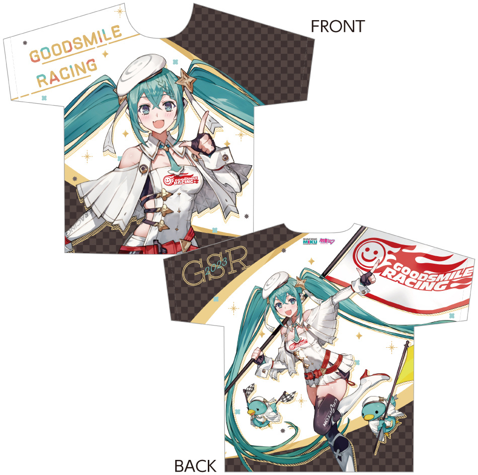 Racing Miku 2023 Ver. Number Plate Style Aluminium Plate (Anime