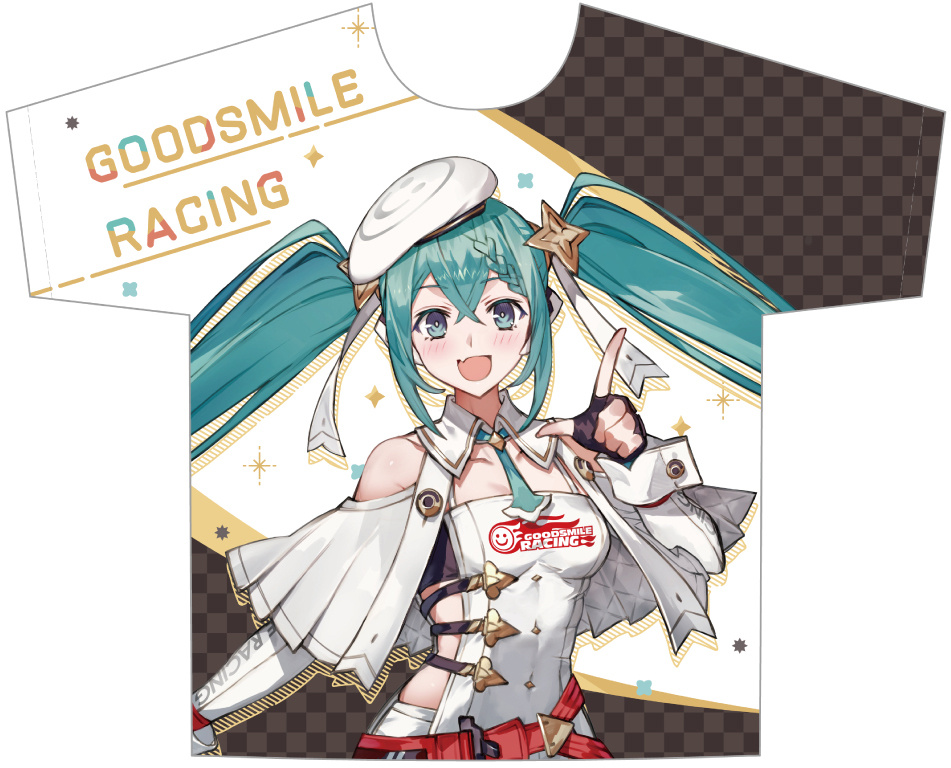 Racing Miku 2023 Ver. Number Plate Style Aluminium Plate (Anime