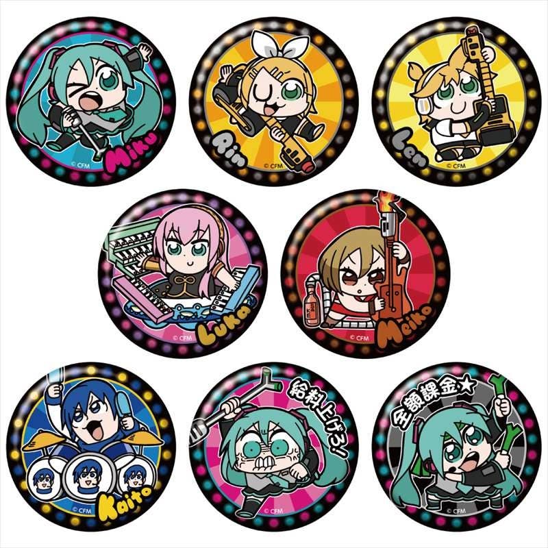 Hatsune Miku x Ookawa Bkub: Can Badge Collection 1Box (8pcs) | HLJ.com