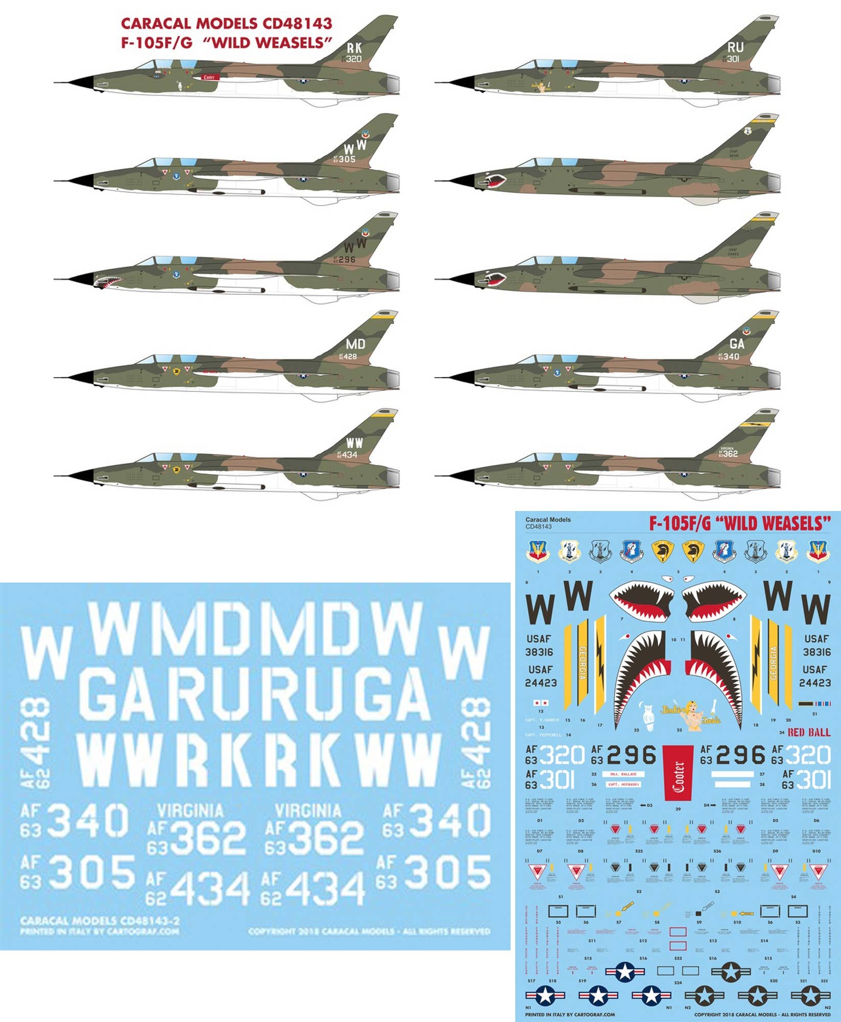 F-105F/G Wild Weasels | HLJ.com