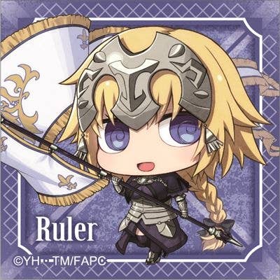 Fate/Apocrypha Trading Square Can Badge Red Faction: 1Box (10pcs