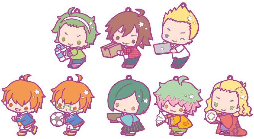 The Idolmaster SideM Design Produce by Sanrio Trading Rubber