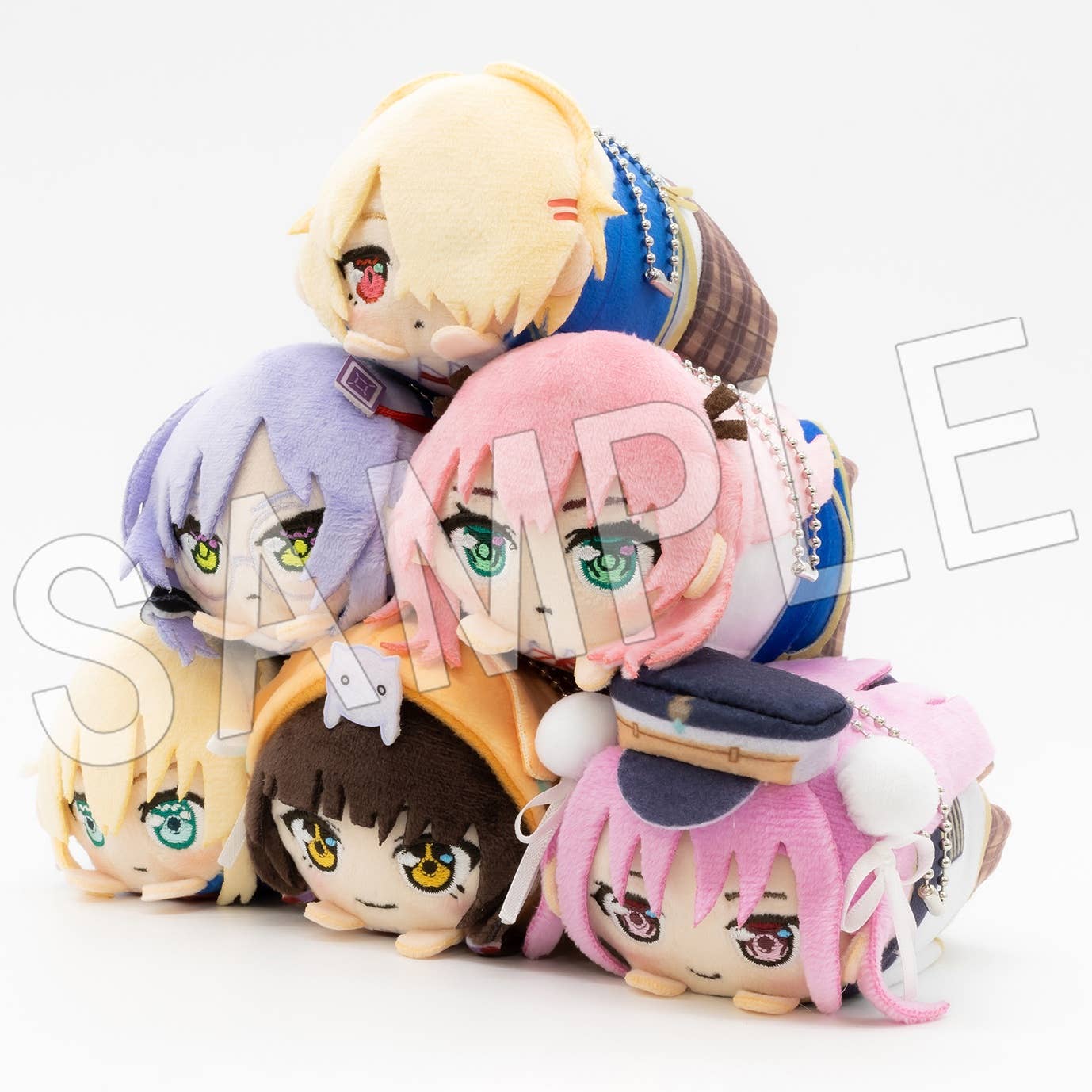 Heaven Burns Red: Mochikororin Plush Mascot: 1Box (6pcs) | HLJ.com