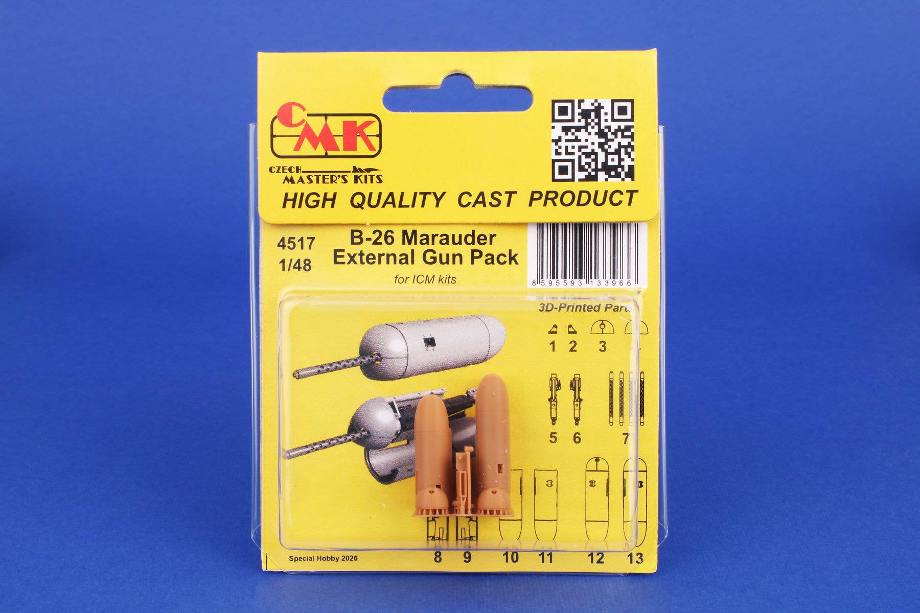 B-26 Marauder External Gun Pack / for ICM kits | HLJ.com