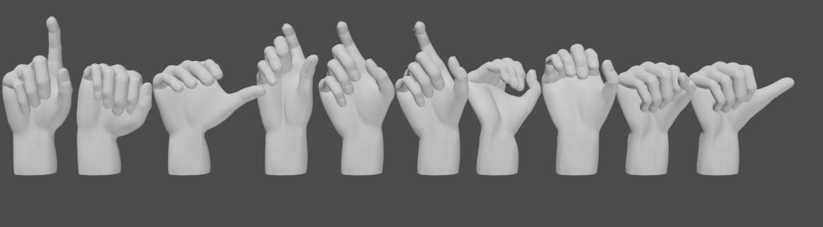 Hand Parts vol.3 Holding Hands: Small Items | HLJ.com
