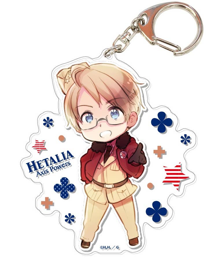 Hetalia: Axis Powers Big Acrylic Keychain Vol.8 02 America | HLJ.com