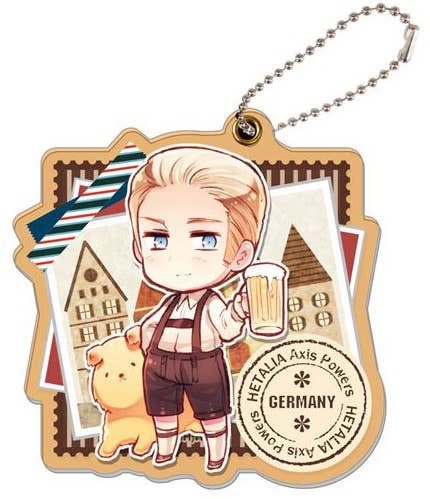 Hetalia: Axis Powers: Trading Slide Keychain: 1Box (10pcs) | HLJ.com