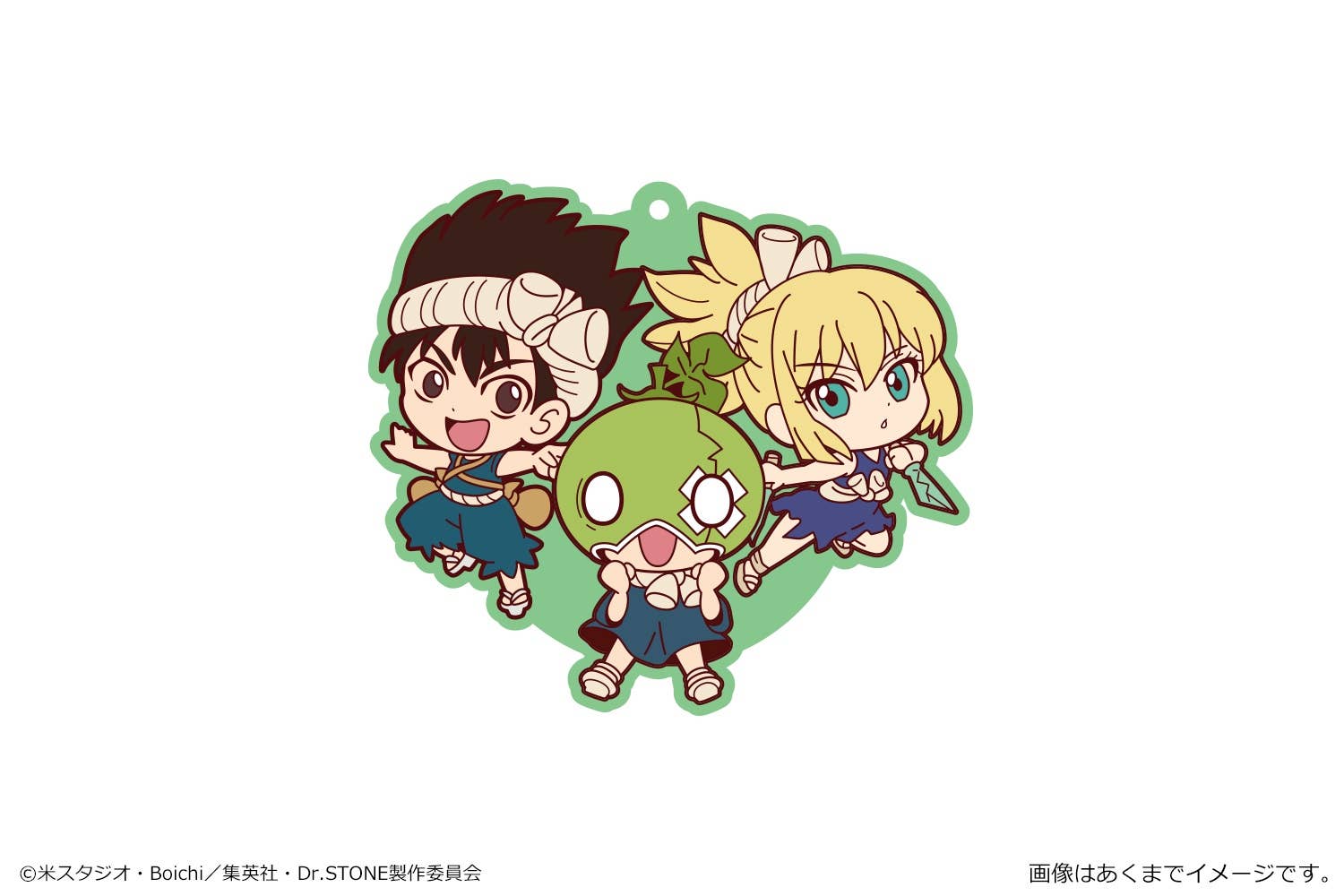 Dr. Stone: Big Rubber Strap 03 Chrome & Kohaku & Suika | HLJ.com