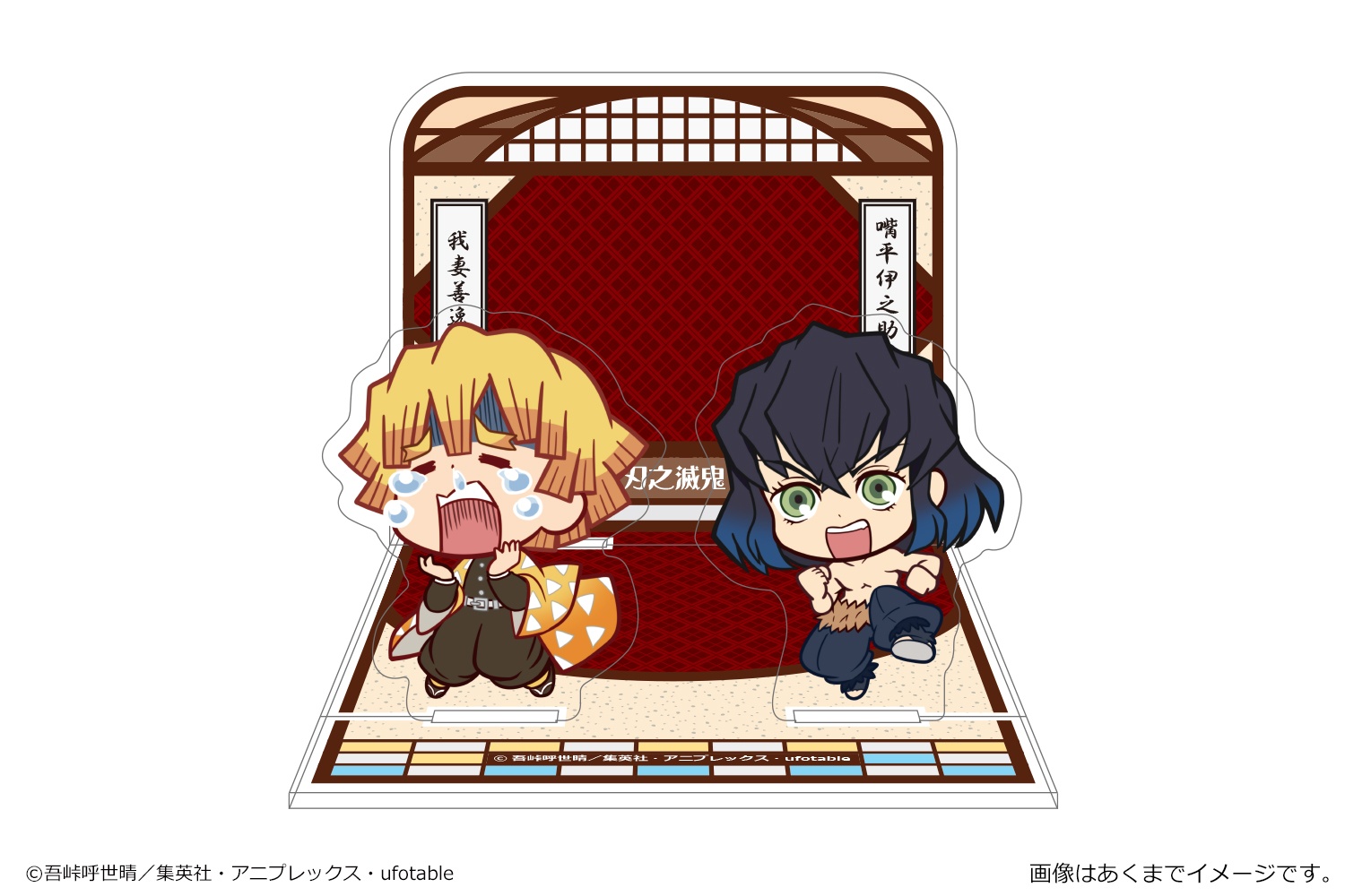 zenitsu acrylic stand