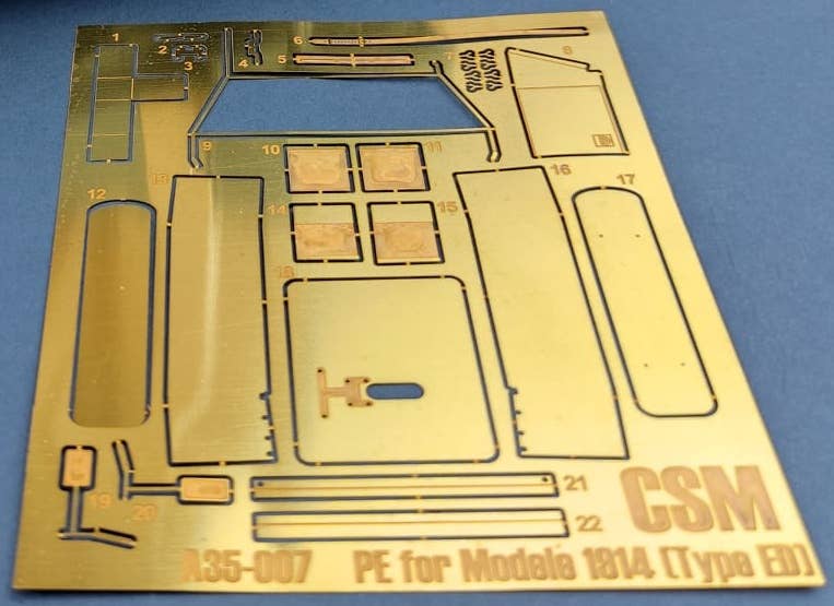 PhotoEtched Parts for Modele 1914 (Type ED)