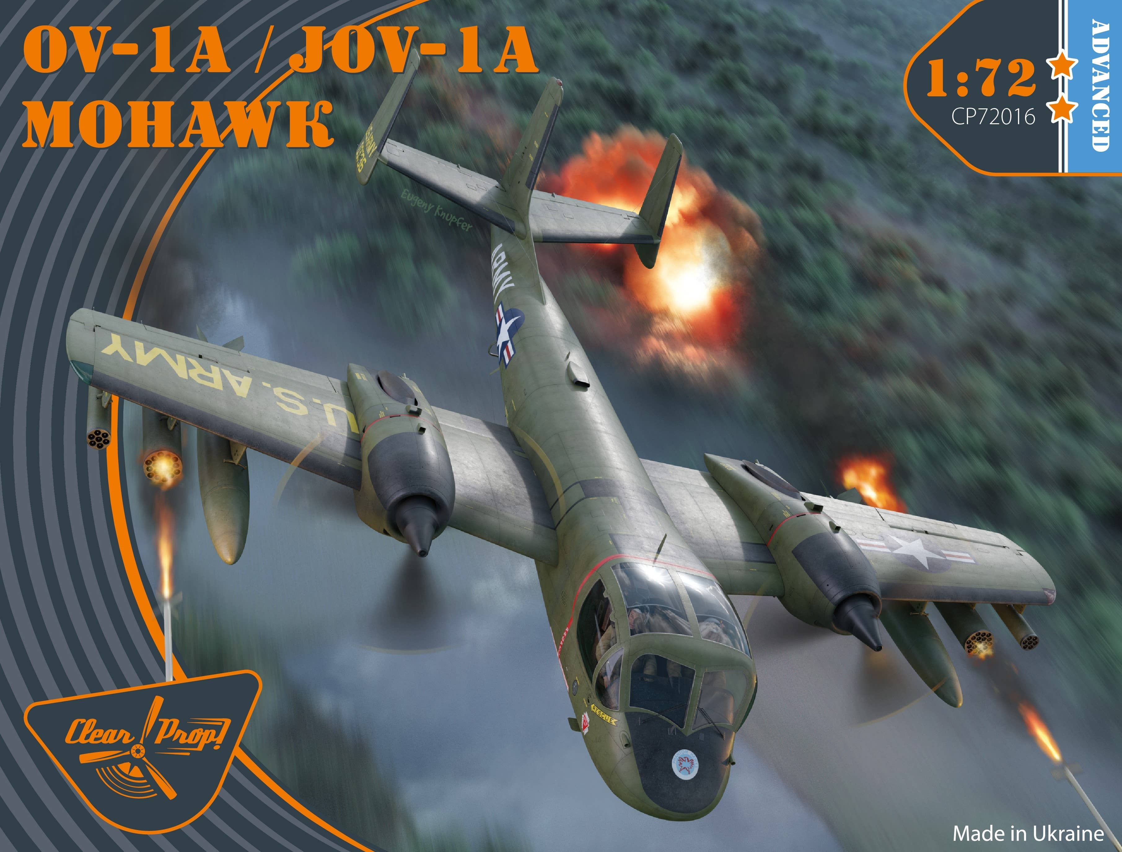 プラモデル　1/72 OV-1A/JOV-1A モホーク [CPU72016] OV-1A / JOV-1A Mohawk | HLJ.com
