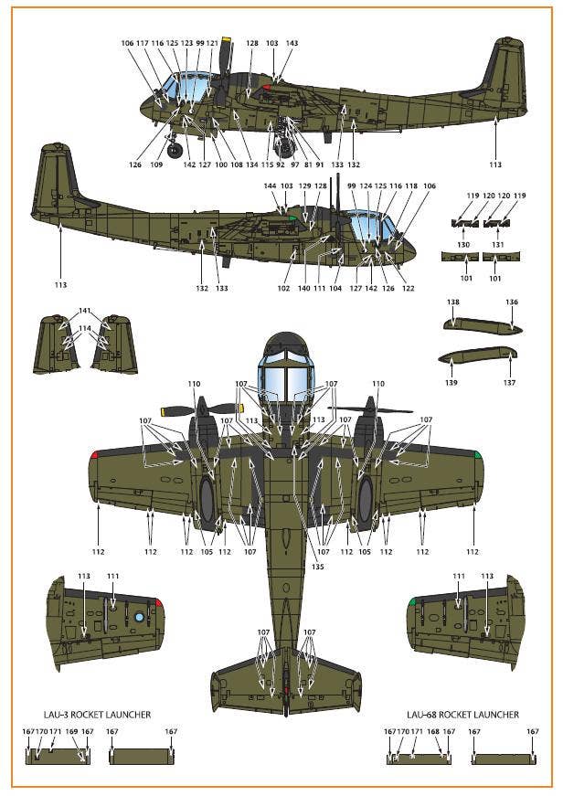 OV1 A/JOV1A Mohawk decal set