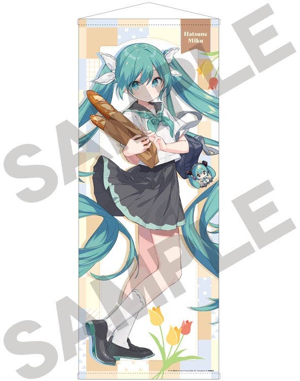 Hatsune Miku Life Size Tapestry Hannari Kyoto The City Of Bread Hlj