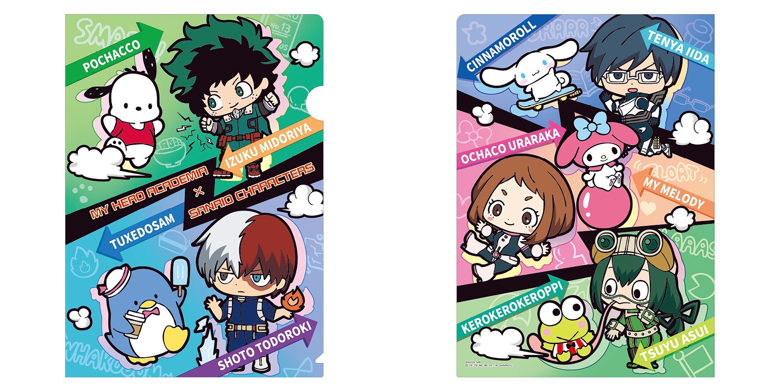 High Card x Sanrio Characters Clear File (Anime Toy