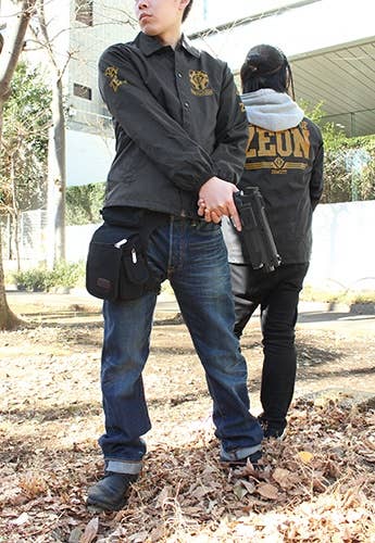 Mobile Suit Gundam: Zeon Forces Raid Jacket / Black - XL