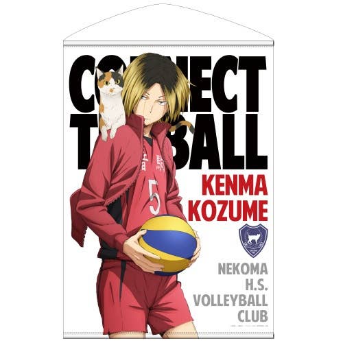 kozume 0824  Haikyuu!! Kozume Kenma Visual Cross Coaster Tapestry bulk