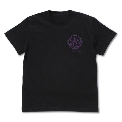 The Idolmaster Shiny Colors: 283 Pro L'Antica T-shirt: Black The Idolmaster Shiny Colors: 283 Pro L'Antica T-shirt: Black