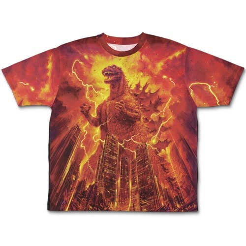 Godzilla: Godzilla '84 Double-sided Full Graphic T-shirt: XL | HLJ.com