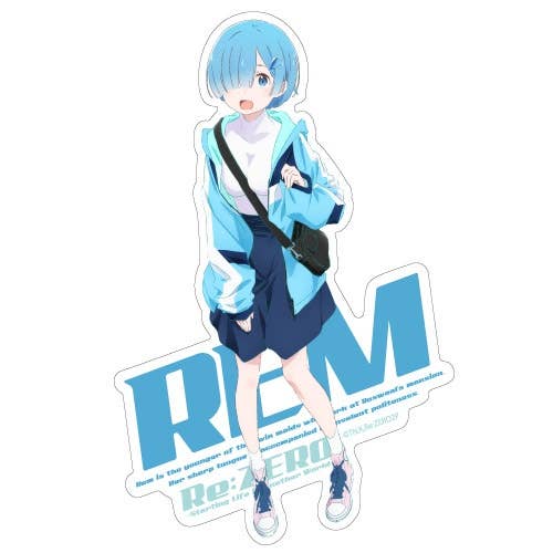 Re:ZERO: Rem Water Resistant Sticker Street Fashion Ver. | HLJ.com