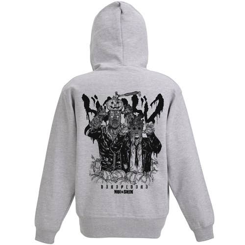 Dorohedoro: Shin & Noi Zip Hoodie Mix Gray XL | HLJ.com