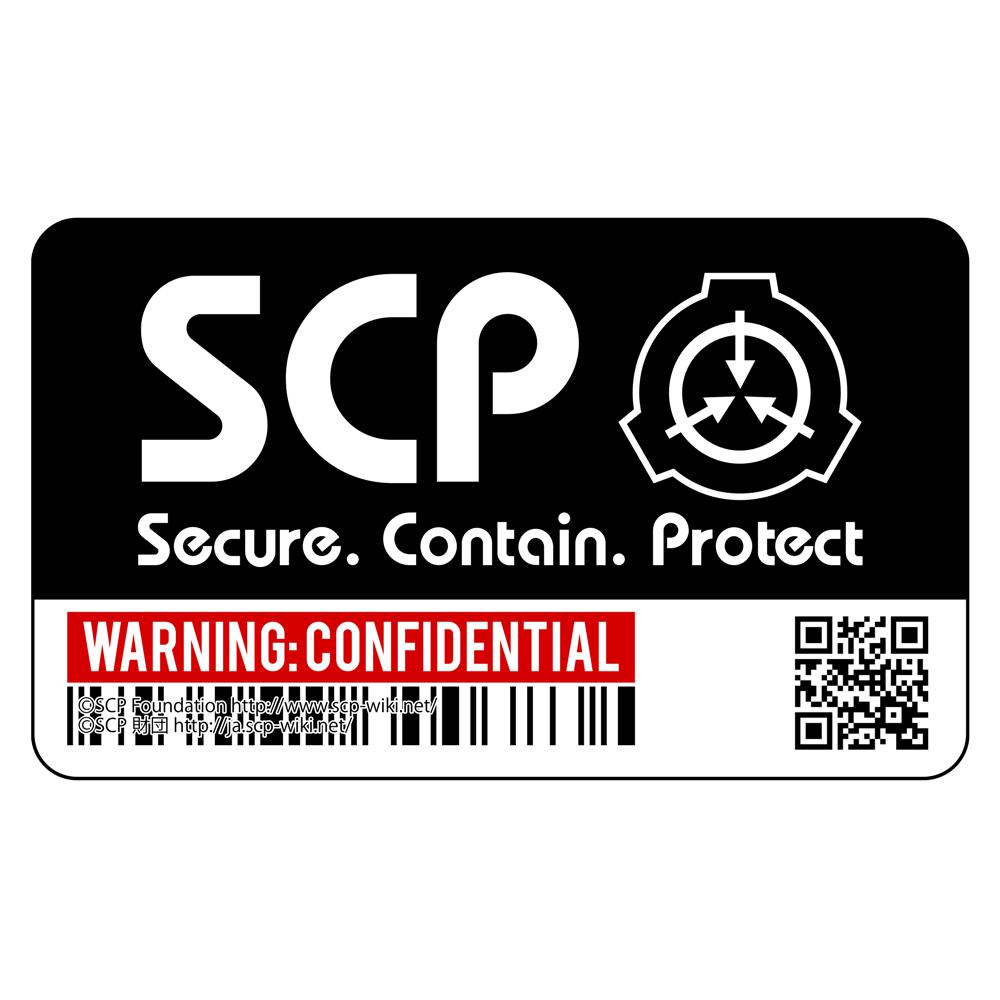 SCP Foundation/SCP Logo/scp logo/SCP foundation logo/Vinyl/Decal/Set