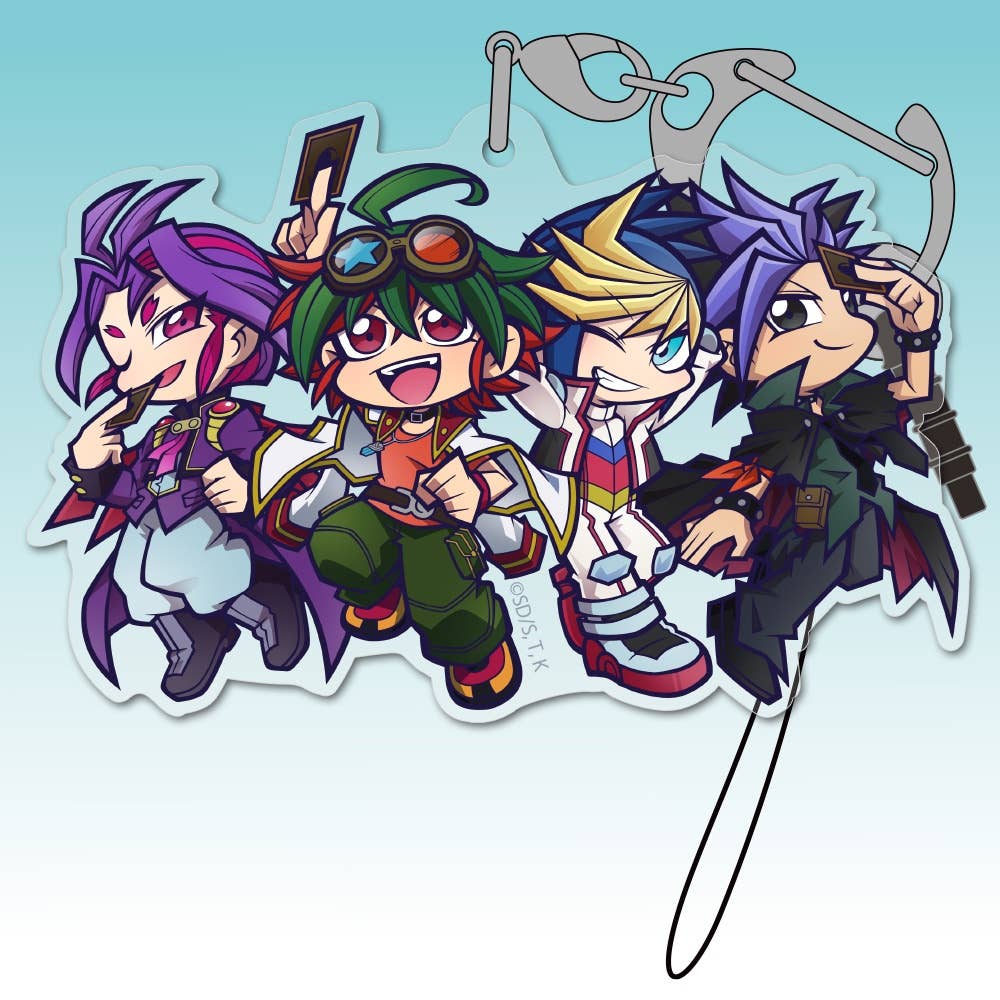 Yu-Gi-Oh! Arc-V: Yuya & Yuto & Yugo & Yuri Acrylic Multi Keychain
