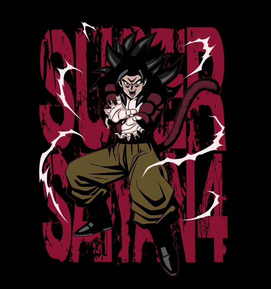 Dragon Ball GT, Super Saiyan 4, Dragon Ball, Son Goku - wallpaper