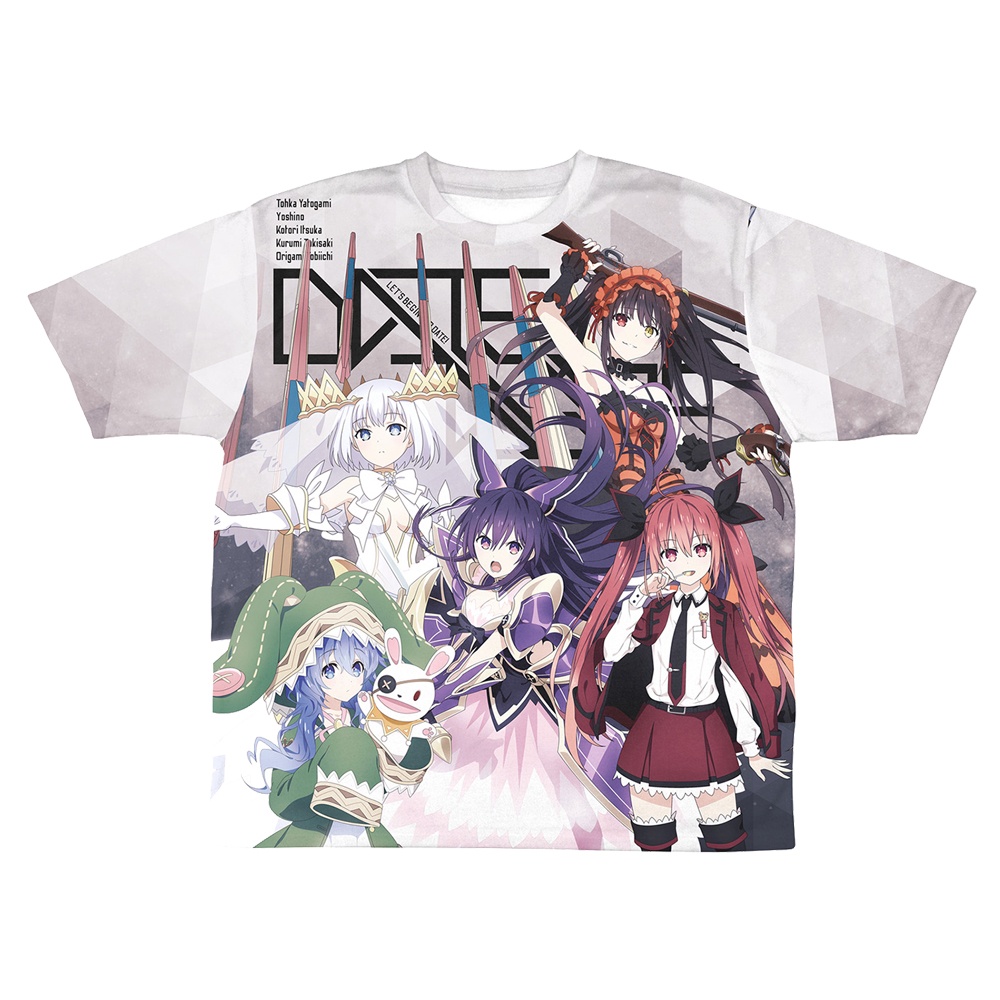 Date A Live IV Heroine Set Double-sided Full Graphic T-shirt S | HLJ.com