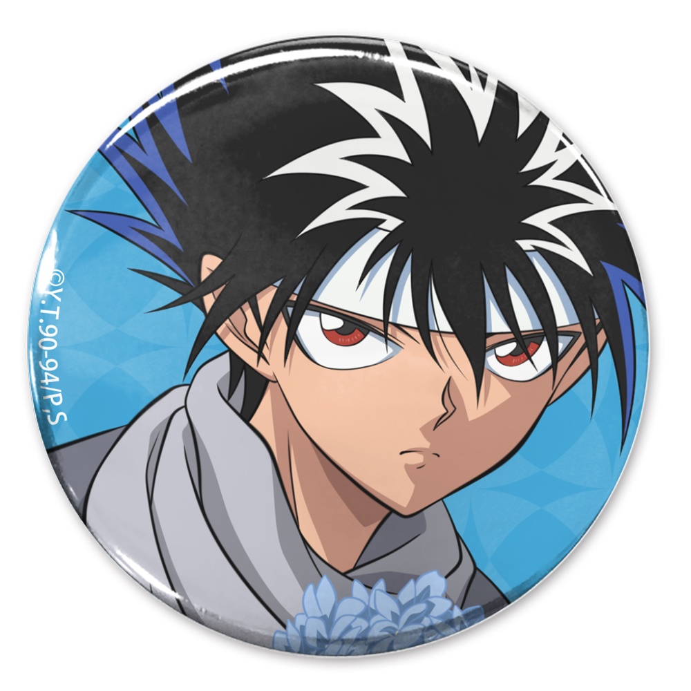 Yu Yu Hakusho: Drawn by Hiei Can Badge Bouquet Ver. Yu Yu Hakusho: Drawn by Hiei Can Badge Bouquet Ver.