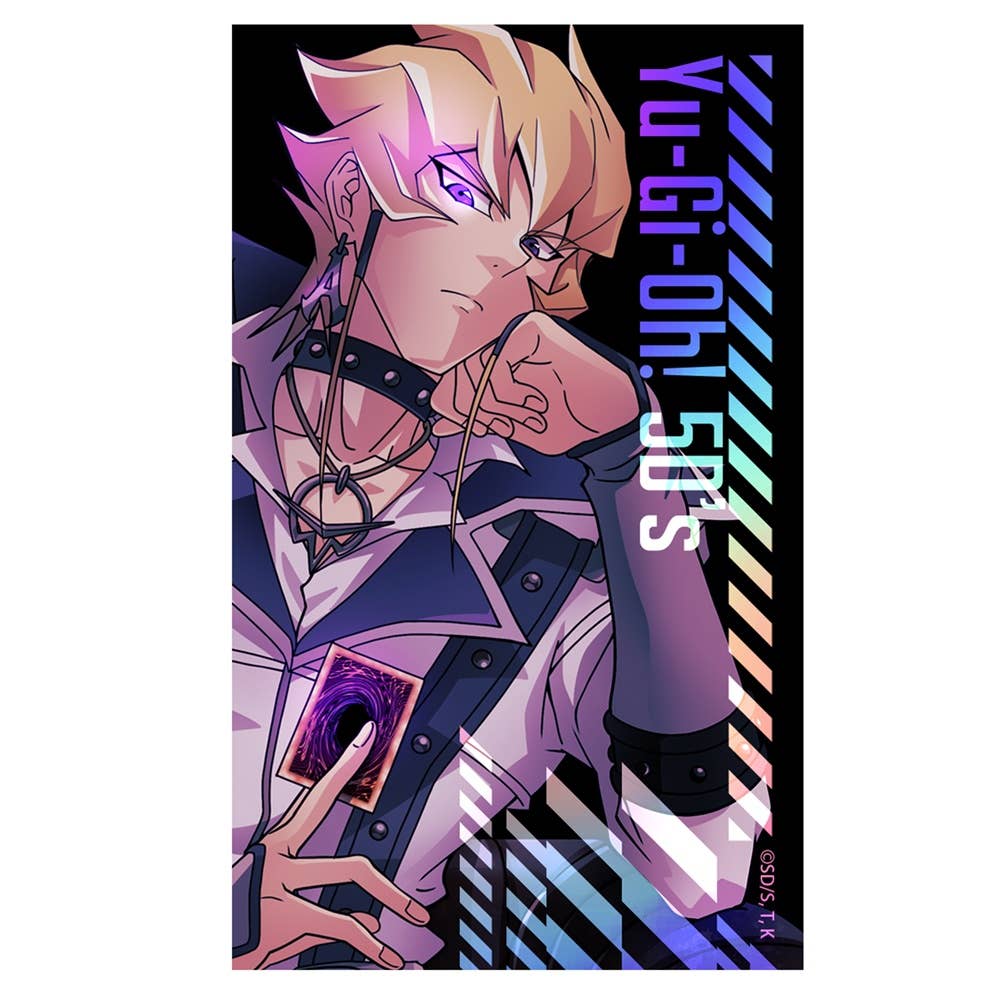 YuGiOh 5D's Newly Drawn Jack Atlas Mini Sticker Strongest Duelists