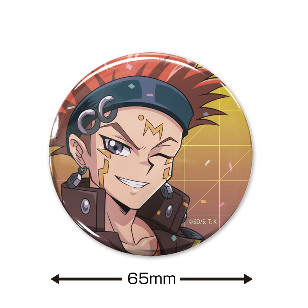 Yu-Gi-Oh 5D's: Newly Drawn Yusei Fudo 65mm Can Badge Off-shot Version at  WRGP.