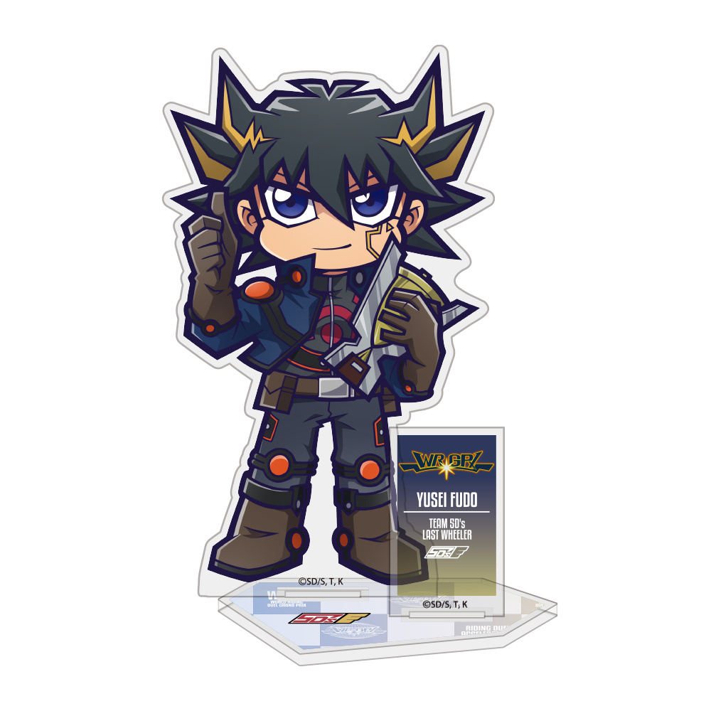 Yu-Gi-Oh 5D's: Newly Drawn Yusei Fudo Acrylic Stand (Large) Off-shot  Version at WRGP.