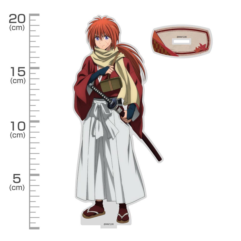 ONE 'N ONLY KENSHIN アクリルスタンド Rurouni Kenshin: Newly Drawn Kenshin Himura Acrylic Stand (Large