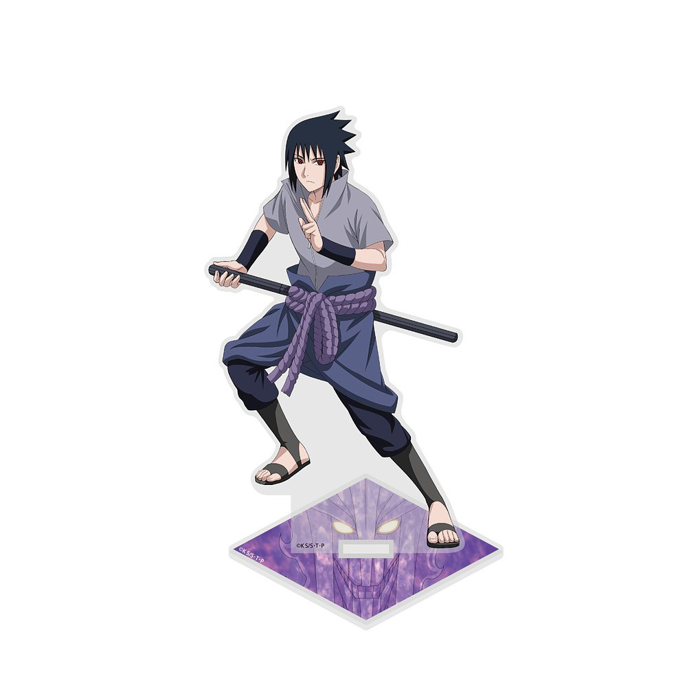 Naruto Anime Figure 16Cm Acrylic Stand Model Uchiha Sasuke Uzumaki