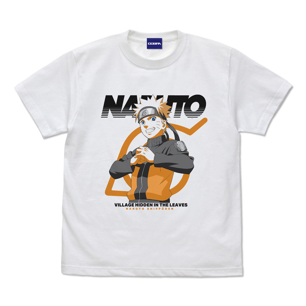 Naruto Naruto Uzumaki Visual T shirt WHITE S HLJ naruto-naruto-uzumaki-visual-t-shirt-white-s-hlj