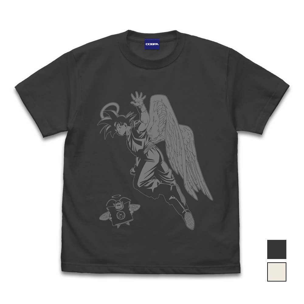 トップス KAI know thyself T-shirt M Dragon Ball Z: Son Goku (Angel) And King Kai T-Shirt / Sumi