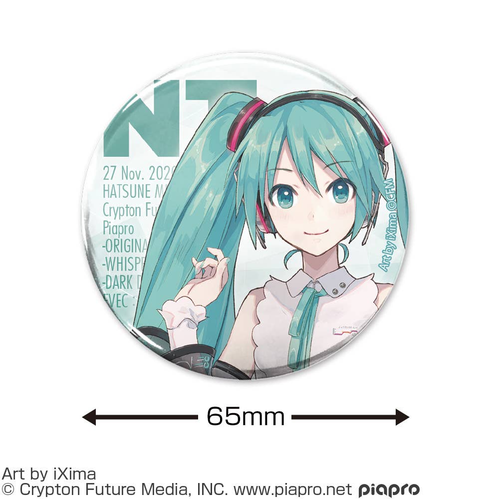 Hatsune Miku NT 65mm Can Badge | HLJ.com