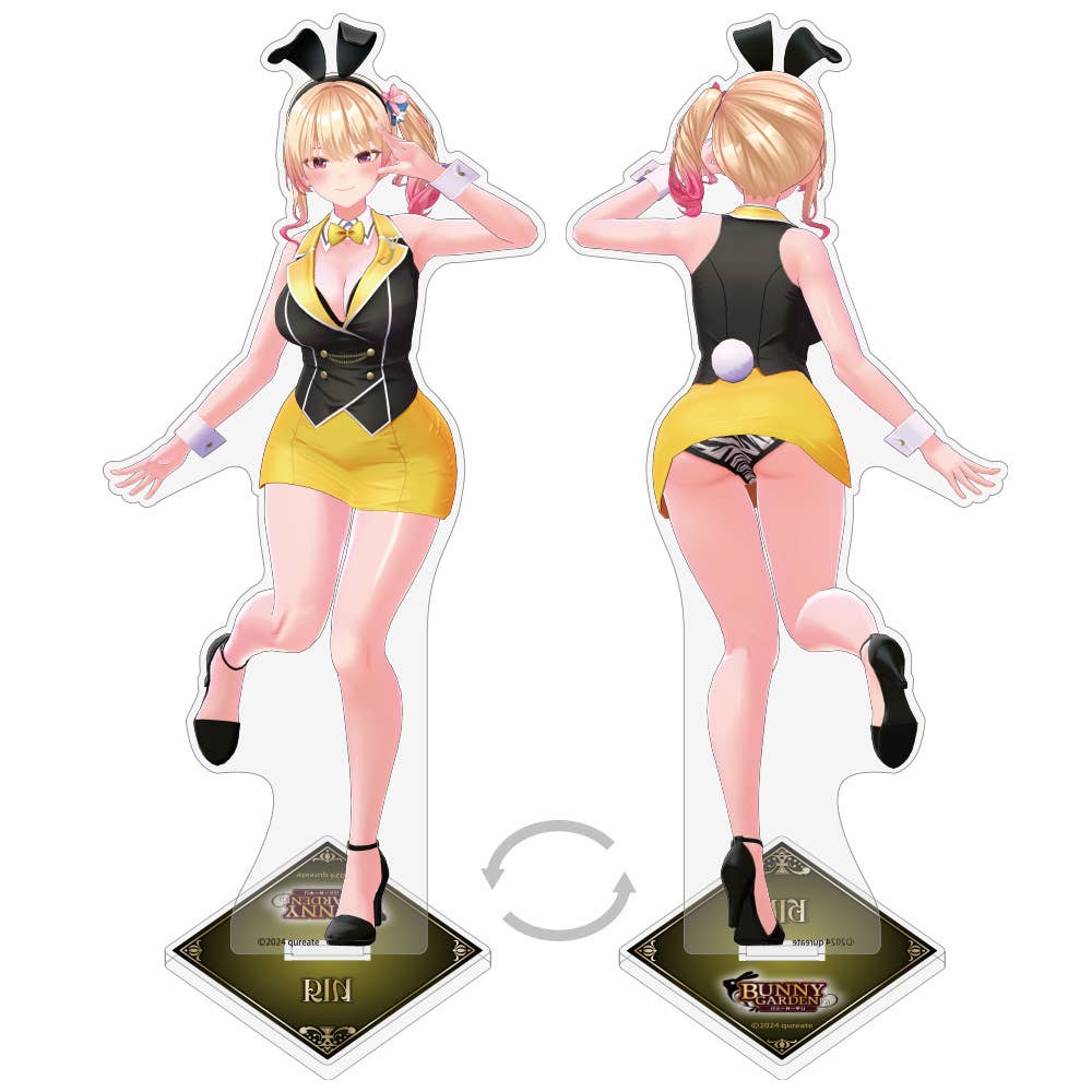 Bunny Garden: Rin Double-Sided Acrylic Stand (Large)
