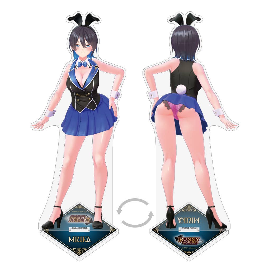 Bunny Garden: Miuka Double-Sided Acrylic Stand (Large)