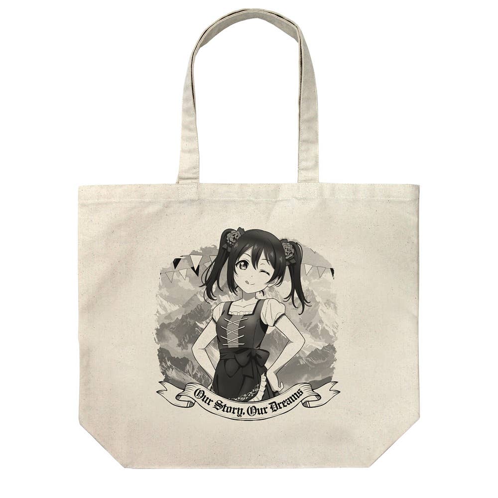 Love Live!: Newly Illustrated Yazawa Nico Large Tote Bag Dirndl
