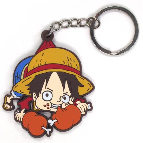 Pinched Keychains One Piece: Luffy Pinched Keychain | HLJ.com