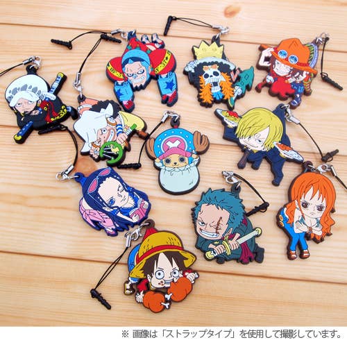 Pinched Keychains One Piece: Luffy Pinched Keychain | HLJ.com
