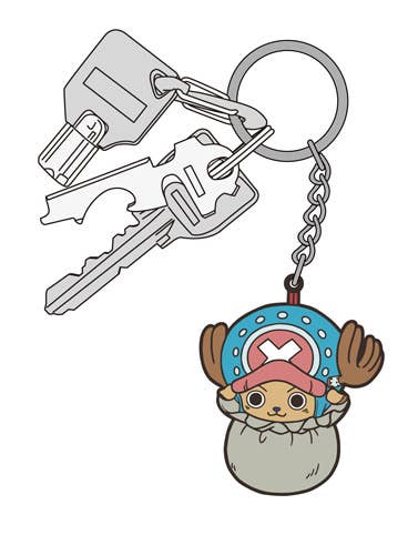 Pinched Keychains One Piece: Chopper Bag Pinched Keychain | HLJ.com