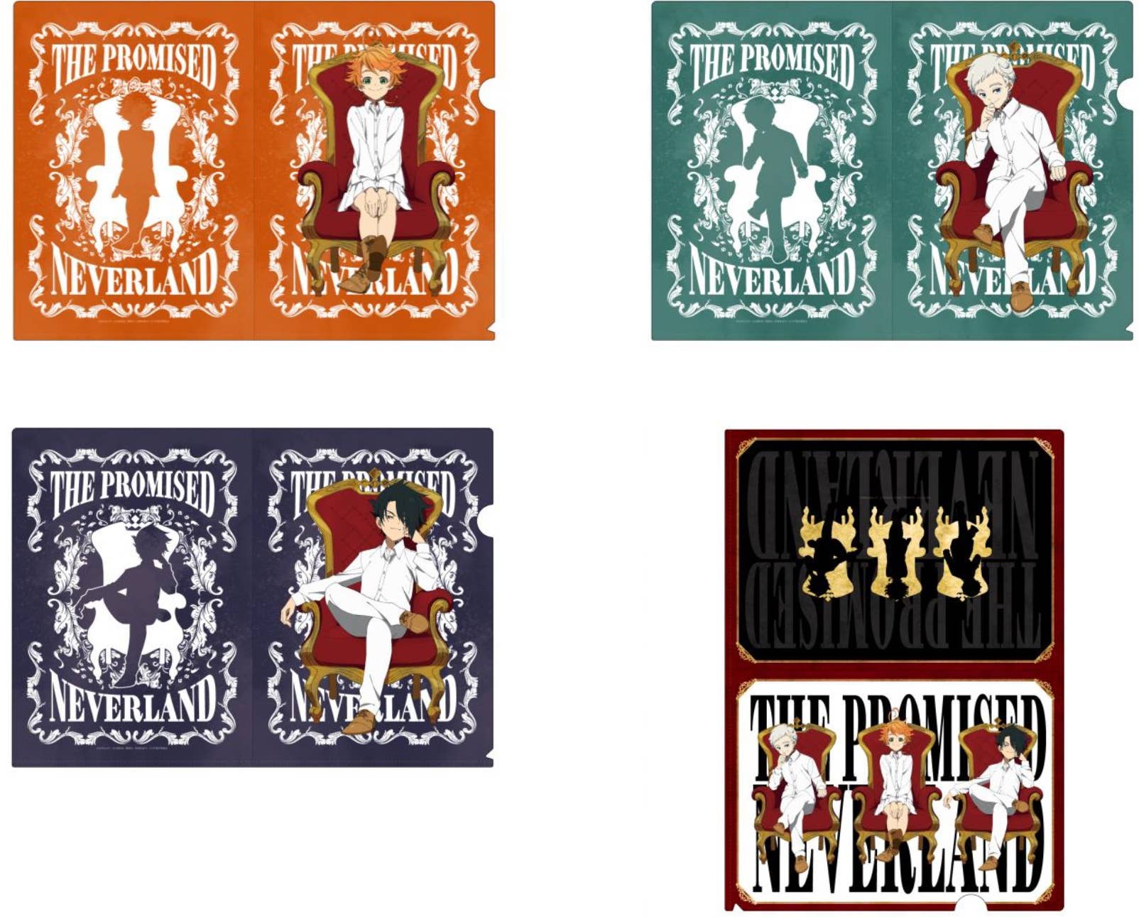 The Promised Neverland: Clear File Set Newly Drawn Ver. | HLJ.com