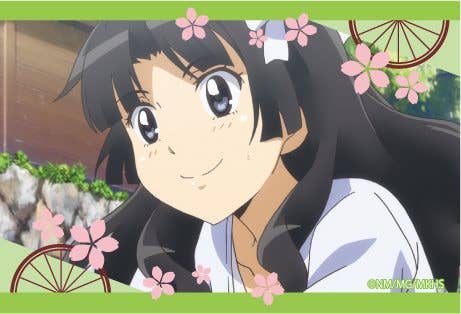 Minami Kamakura High School Girls Cycling Club Square Magnet