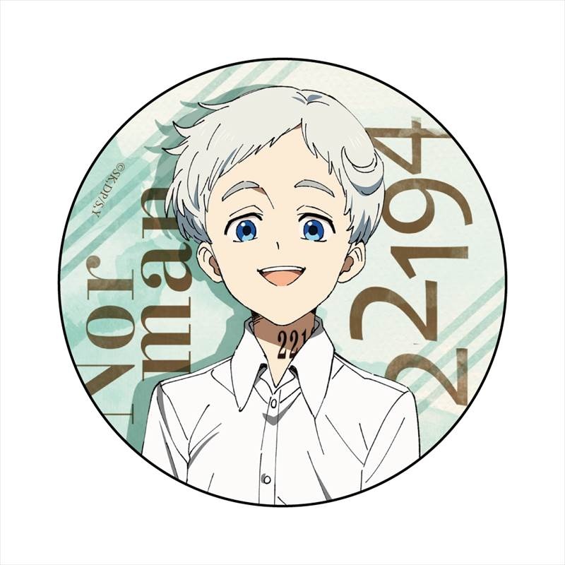 The Promised Neverland Can Badge Norman Ver. 1